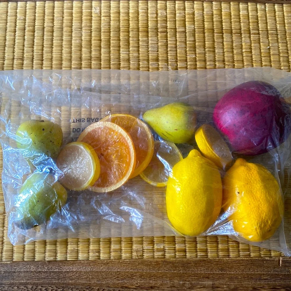 🆕ARTIFICIAL FRUIT BUNDLE: Apple, Lemons and Pears.